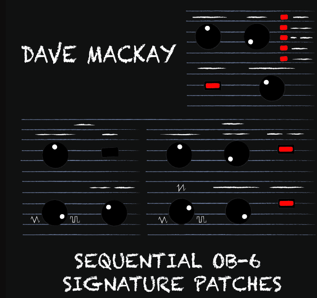 Dave Mackay Sequential OB-6 Patch Set