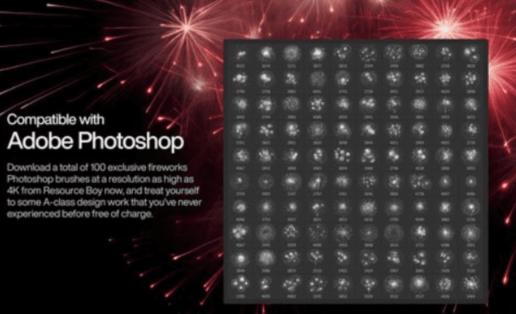 Fireworks Brushes Pack for Photoshop