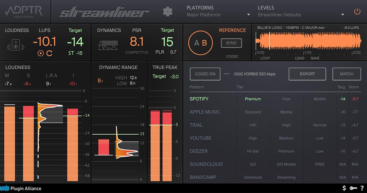 ADPTR AUDIO Plugin Alliance StreamLiner v1.1.0