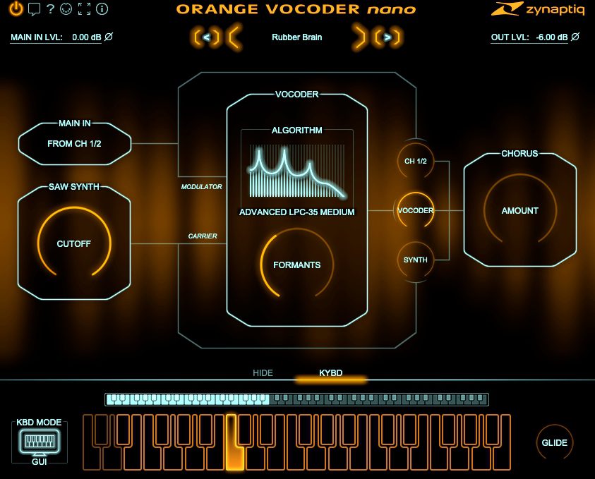 Zynaptiq ORANGE VOCODER NANO v4.0.3