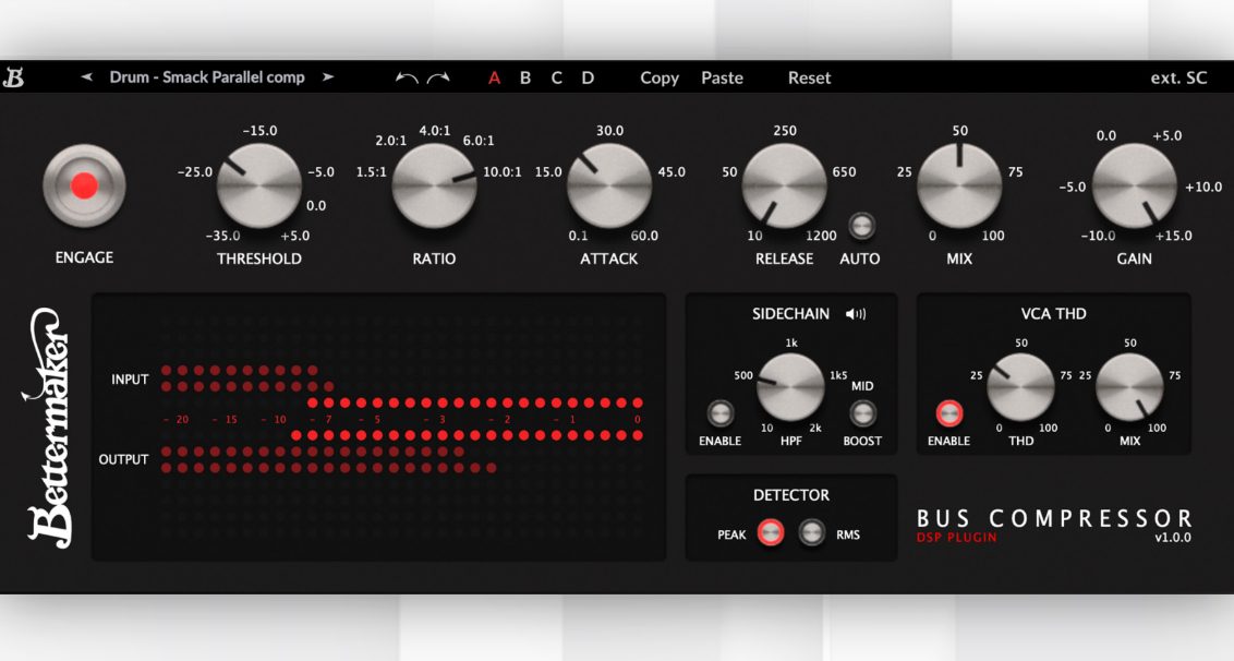 Plugin Alliance Bettermaker Bus Compressor v1.0.0