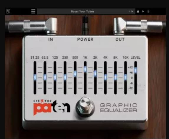 Kuassa Efektor PAten Graphic Equalizer