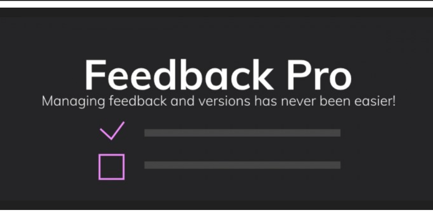 Aescripts Feedback Pro v1.2.1