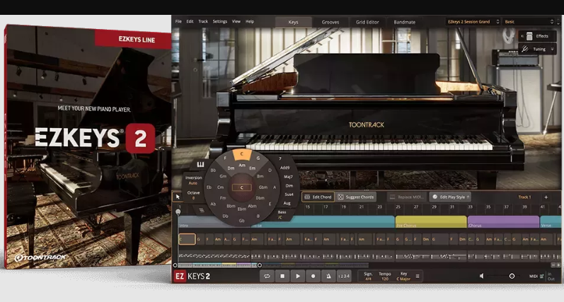 Toontrack EZkeys 2 Core Library