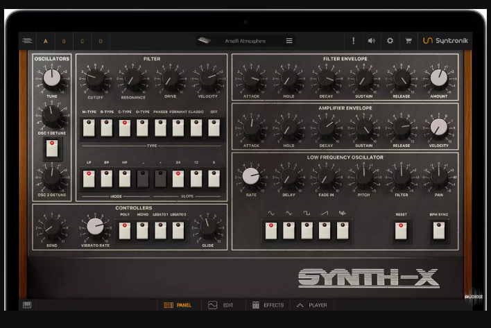 IK Multimedia Syntronik 2 Synth-X Sound Content