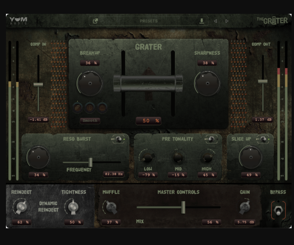 Yum Audio The Grater v1.3.1 Incl Patched and Keygen