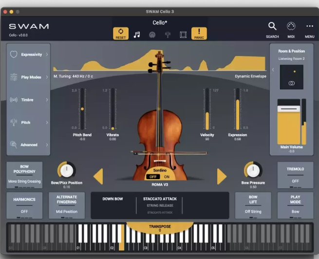 Audio Modeling SWAM Cello 3 v3.8.2