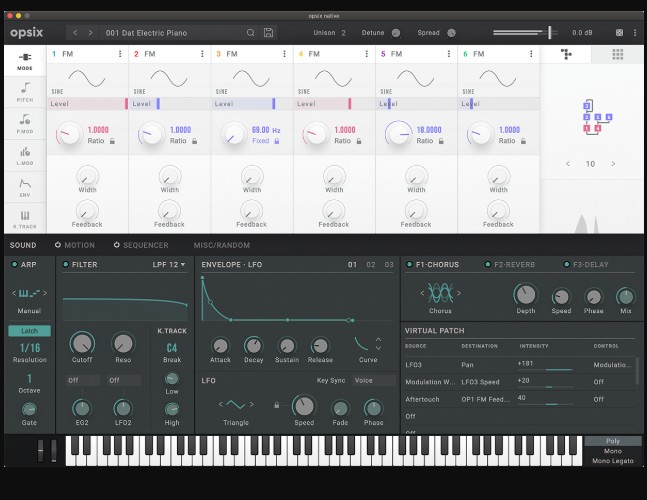 KORG Opsix Native v1.3.1