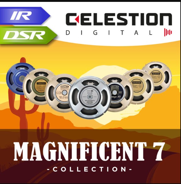 Celestion The Magnificent 7 Speaker Responses Collection Impulse Responses