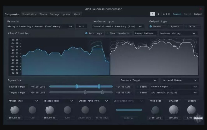 APU Software APU Loudness Compressor v3.2.9