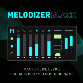 Gourlie Records Melodizer Black Max for Live Melody Generator Max for Live Device
