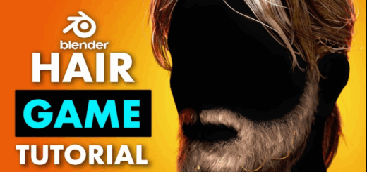 Flipped Normals – Creating Hair For Games in Blender
