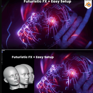 Gumroad – Sci-Fi Character FX with Electric Signal Trails