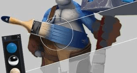 UnhideSchool – Pintura Handpainted com Substance Painter