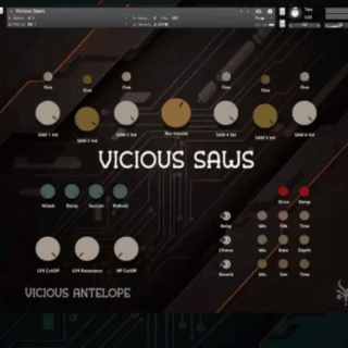 Vicious Antelope Vicious Saws KONTAKT