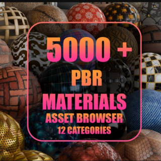 5000+ Pbr Asset Browser and Blender (v3 Update)