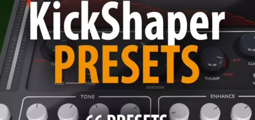 Andi Vax KickShaper Presets - 66 Presets WA PRODUCTION KICKSHAPER PRESETS