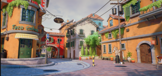 Artstation – Stylized European City – Unreal Engine 5
