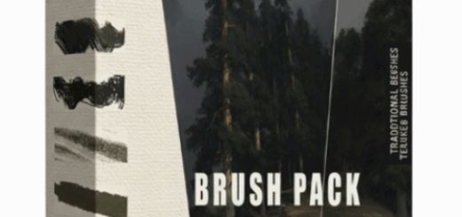 Artstation – Traditional Texture Brushes for Photoshop by Vladimir Motsar