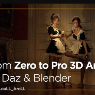 Coloso – 30 Days from 0 Skill to Pro 3D Artist with Daz & Blender