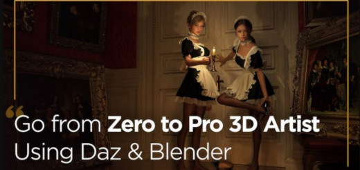 Coloso – 30 Days from 0 Skill to Pro 3D Artist with Daz & Blender