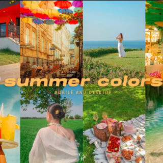CreativeMarket – 15 Summer Colors Lightroom Presets 291636691