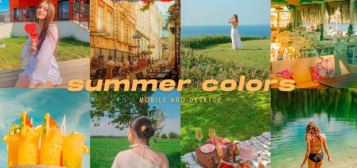 CreativeMarket – 15 Summer Colors Lightroom Presets 291636691