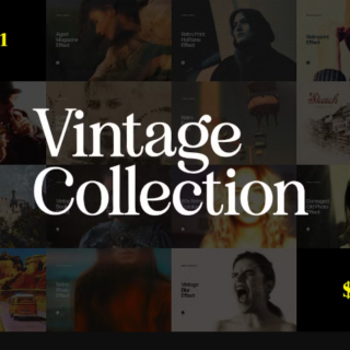 CreativeMarket – 16 in 1 Vintage Photo Effects Bundle