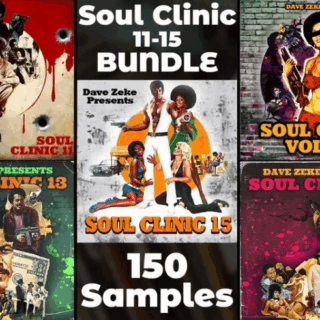 Dave Zeke Soul Clinic Volumes 11-15 BUNDLE (150 Prechopped Samples)