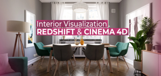 MographPlus – Introduction to Interior Visualization with Redshift and Cinema 4d