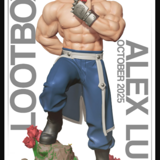 Nomnom Figures – Alex Luis Armstrong from Fullmetal Alchemist – 3D Print Model STL