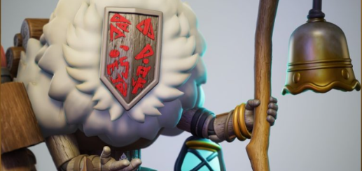 Nomnom Figures – Chibi Noco from Expedition 33 – 3D Print Model STL