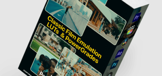 Overlayfx – Classic Film Emulation LUTs and PowerGrades Pack