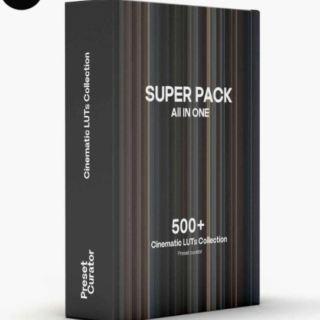 Preset Curator – Super Pack Cinematic LUT Collection