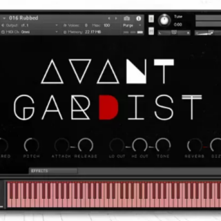 Pssst Instruments Avant-Gardist: Tonally Prepared Cinematic Piano KONTAKT