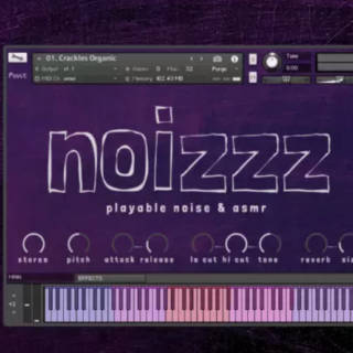 Pssst Instruments Noizzz: Playable Noise & ASMR KONTAKT