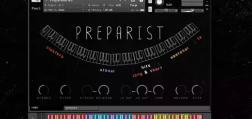 Pssst Instruments Preparist: Piano Percussion KONTAKT