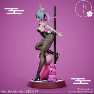 Saltsculpt – Miku Rabbit Hole – 3D Print Model STL