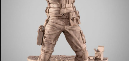 Wicked – Chris Redfield Sculpture – 3D Print Model STL