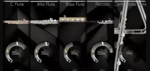 Acousticsamples VWinds Flutes for UVI Workstation