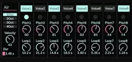 Akihiko Matsumoto Ableton Air 4.3 Max for Live Ambient Generative Sequencer