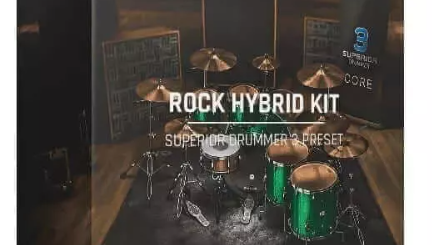 Develop Device Rock Hybrid Kit: Superior Drummer 3 Preset