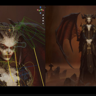 Diablo IV – Lilith Character Modeling – Blender