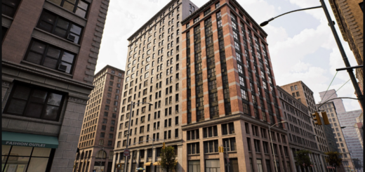 Downtown – City Pack (4.25 – 4.27 and 5.0 – 5.7) for Unreal Engine