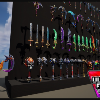 Fantasy Weapon Pack (5.0 – 5.7) for Unreal Engine