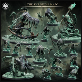Fleshcraft Studio – The Shroud’s Maw – 3D Print Model