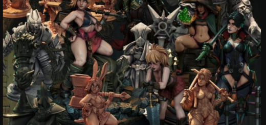 HardWitch Games – September 2025 – Worlds Beyond – 3D Print Model