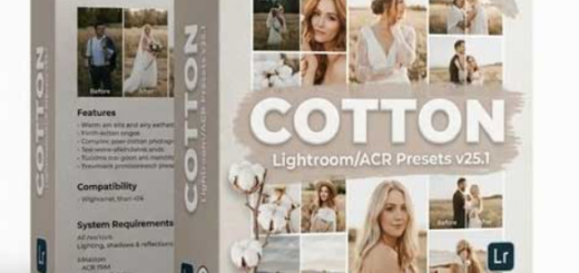 Jessica G. Photography – Cotton Lightroom/ACR Presets v25.1