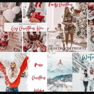 Liquid Amethyst Art – Creative Christmas Lightroom Preset Bundle