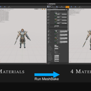 Mesh Bake v1.6 (4.26) for Unreal Engine